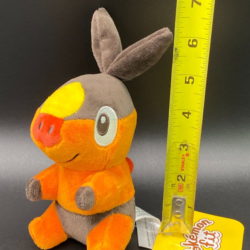 Pokémon Center Japan Tepig No. 498 Plush Doll Pokémon Fit NWT - Picture 12 of 12